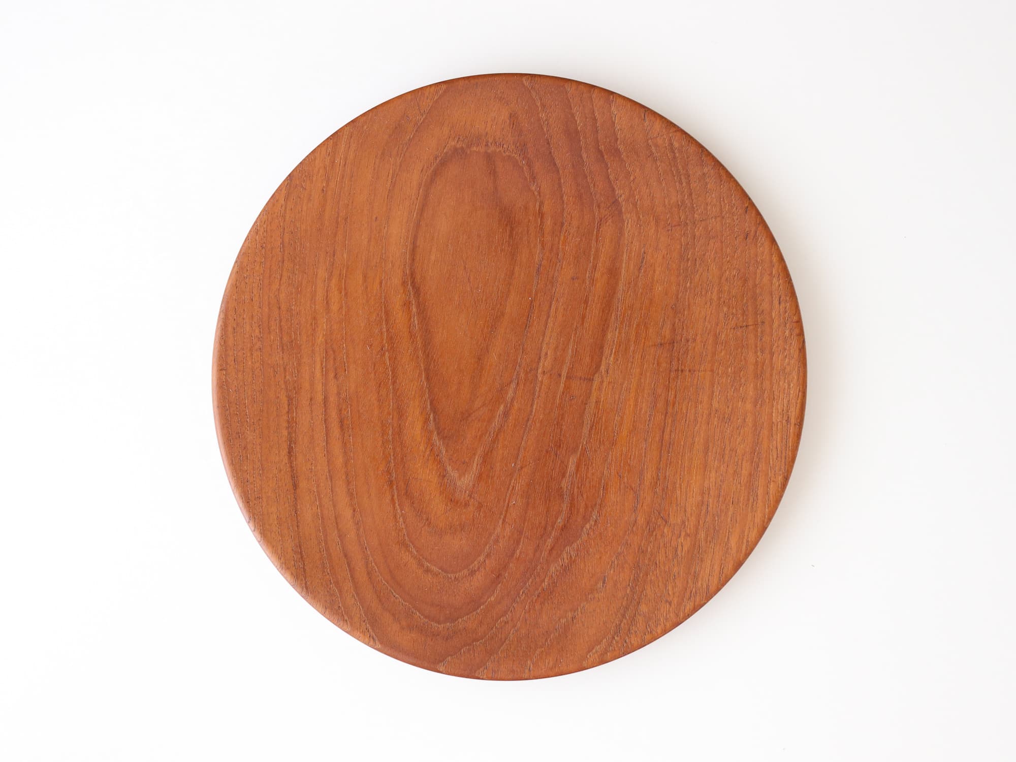 デンマーク｜チークのプレート25cm | SUNUSU loyto（スヌスロイト）